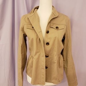 Bass Khaki Jacket S NWOT